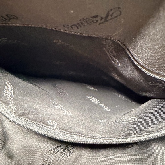 Fossil Black Genuine Leather Laptop Bag - Picture 6 of 12